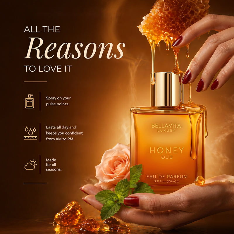 Honey Oud Unisex Perfume - 3.4 fl oz BOGO