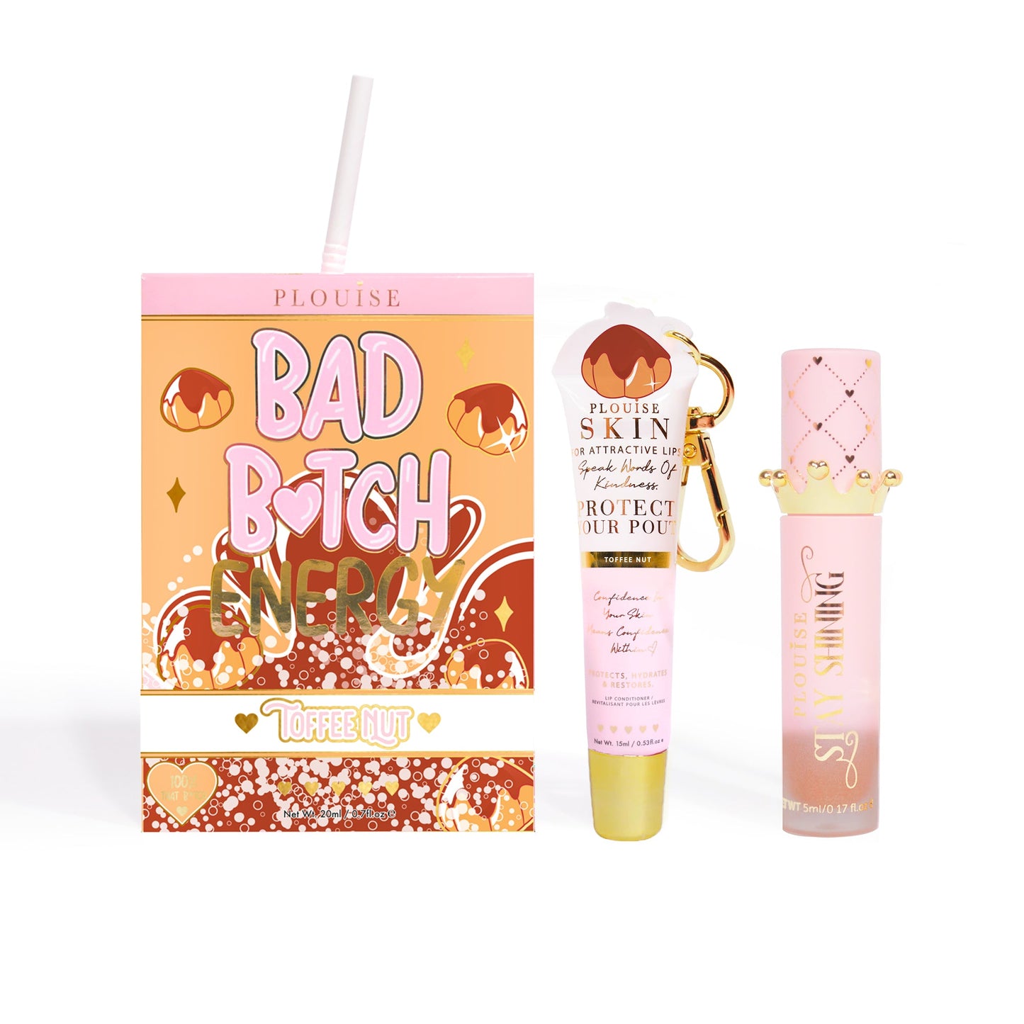 Bad Bitch Energy Lip Conditioner & Lip Oil Duo