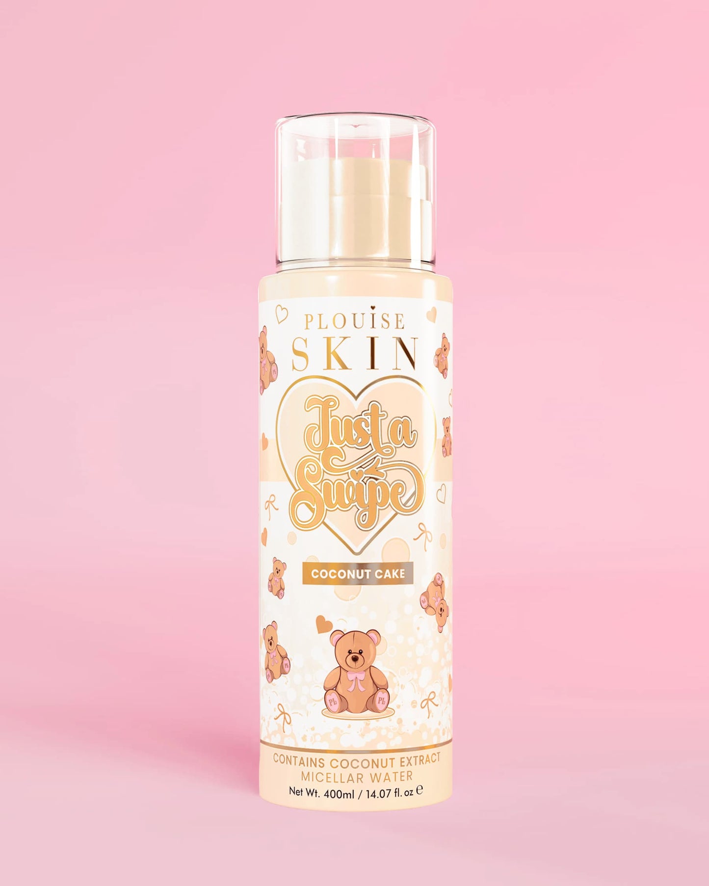 Teddy Touch Large Print Bag & Bodycare Set
