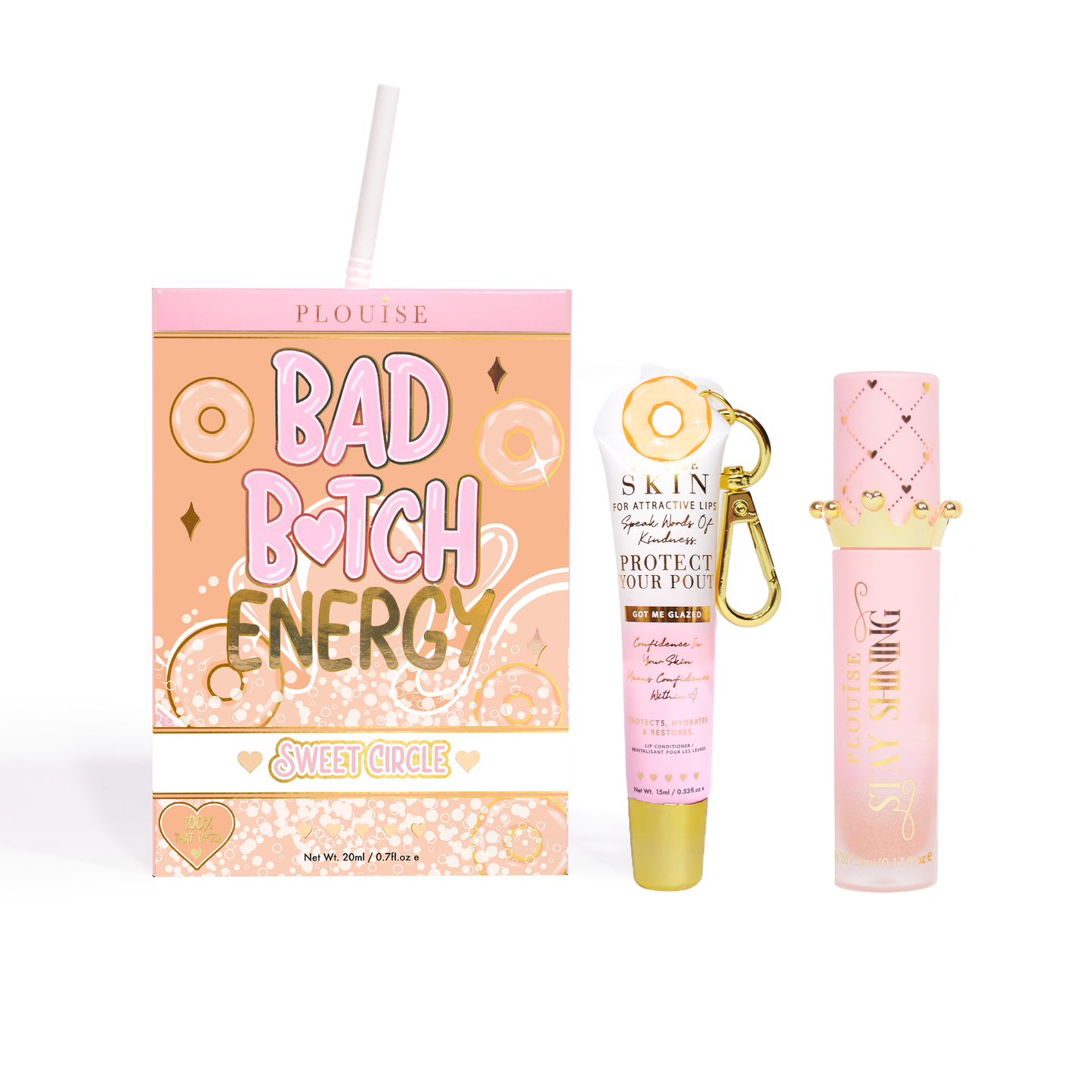 Bad Bitch Energy Lip Conditioner & Lip Oil Duo