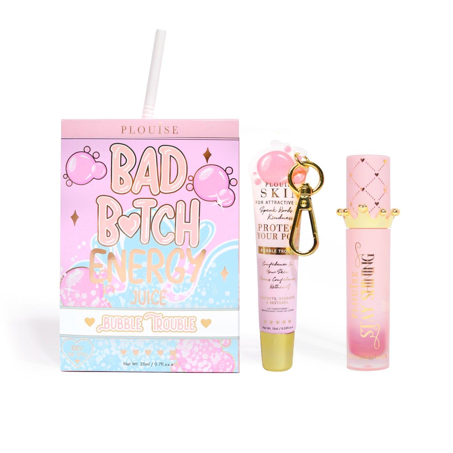 Bad Bitch Energy Lip Conditioner & Lip Oil Duo