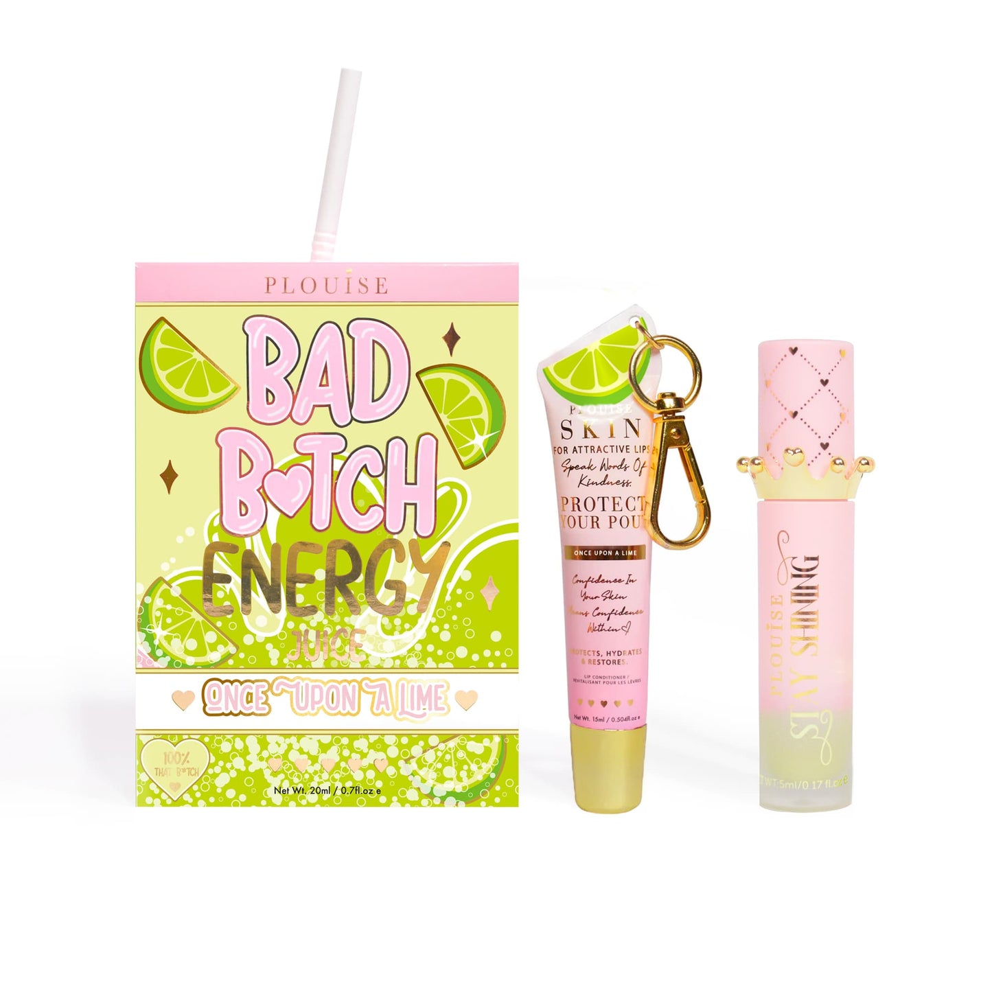 Bad Bitch Energy Lip Conditioner & Lip Oil Duo