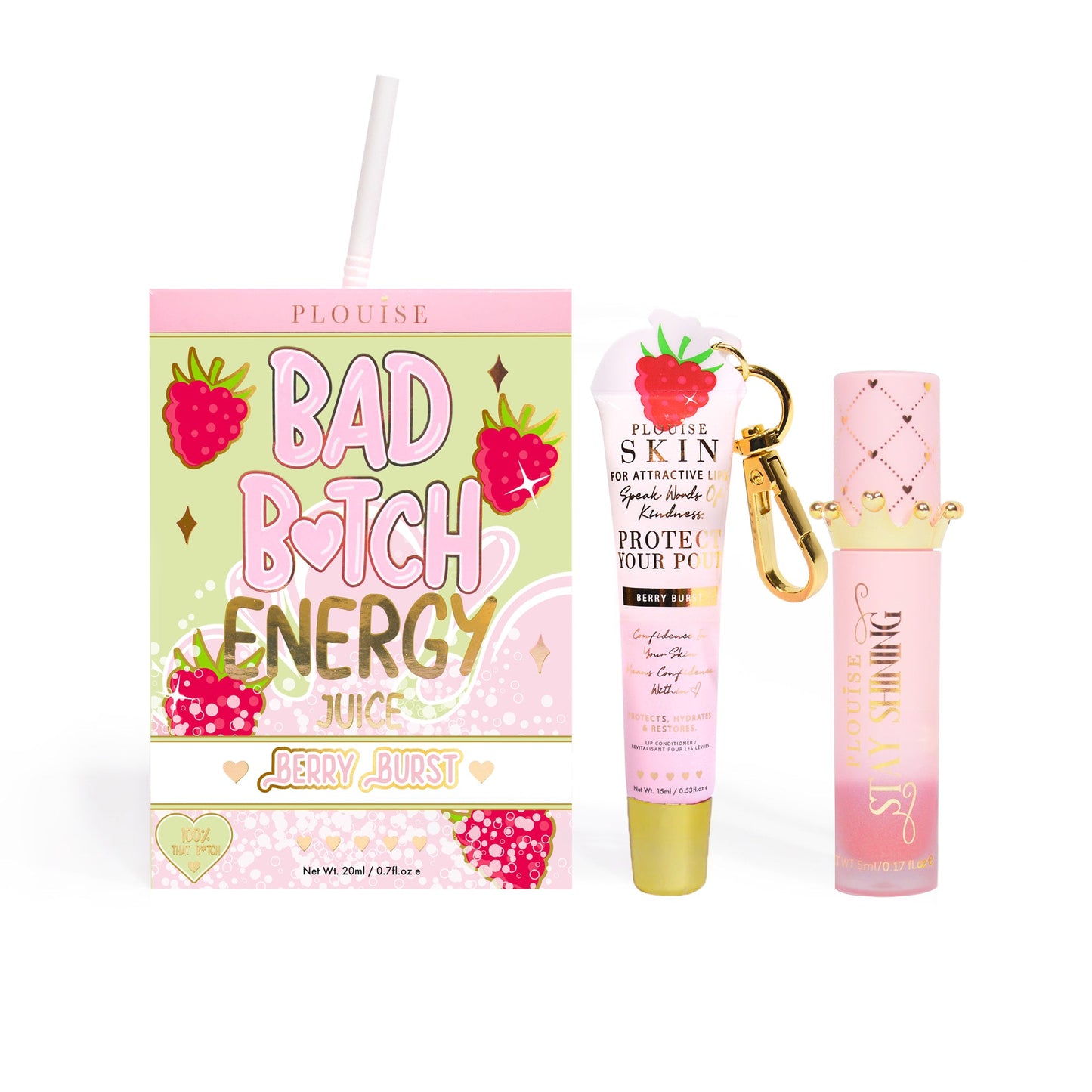 Bad Bitch Energy Lip Conditioner & Lip Oil Duo