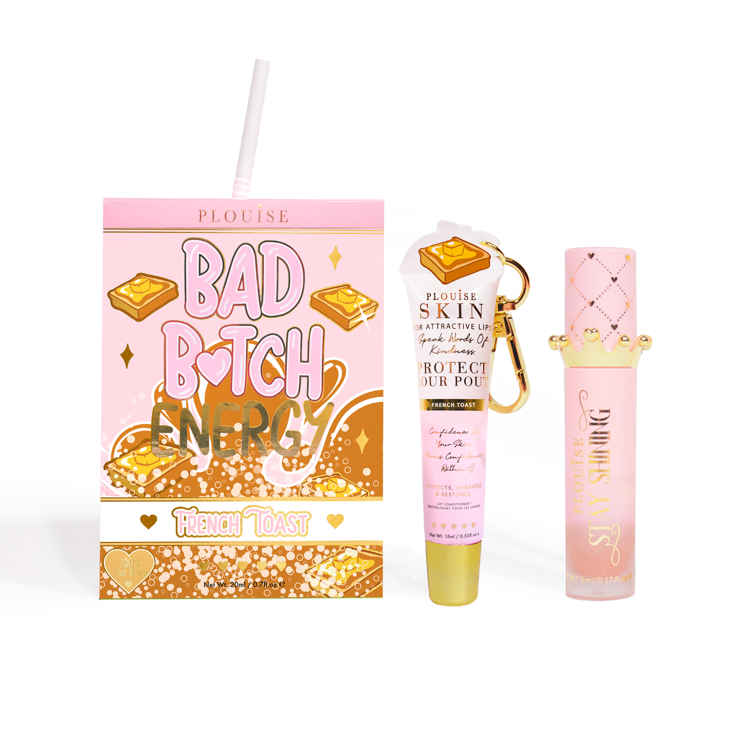 Bad Bitch Energy Lip Conditioner & Lip Oil Duo