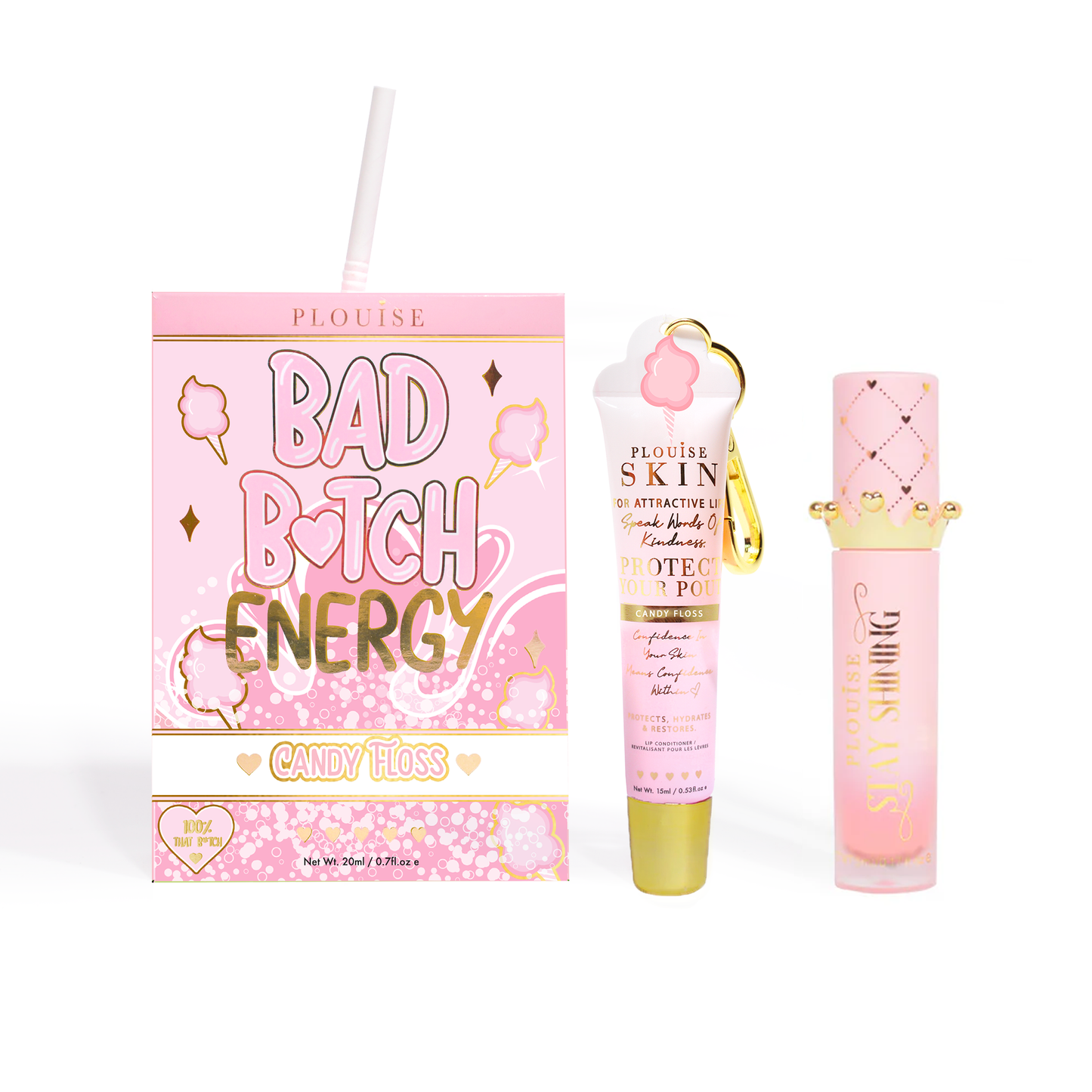Bad Bitch Energy Lip Conditioner & Lip Oil Duo
