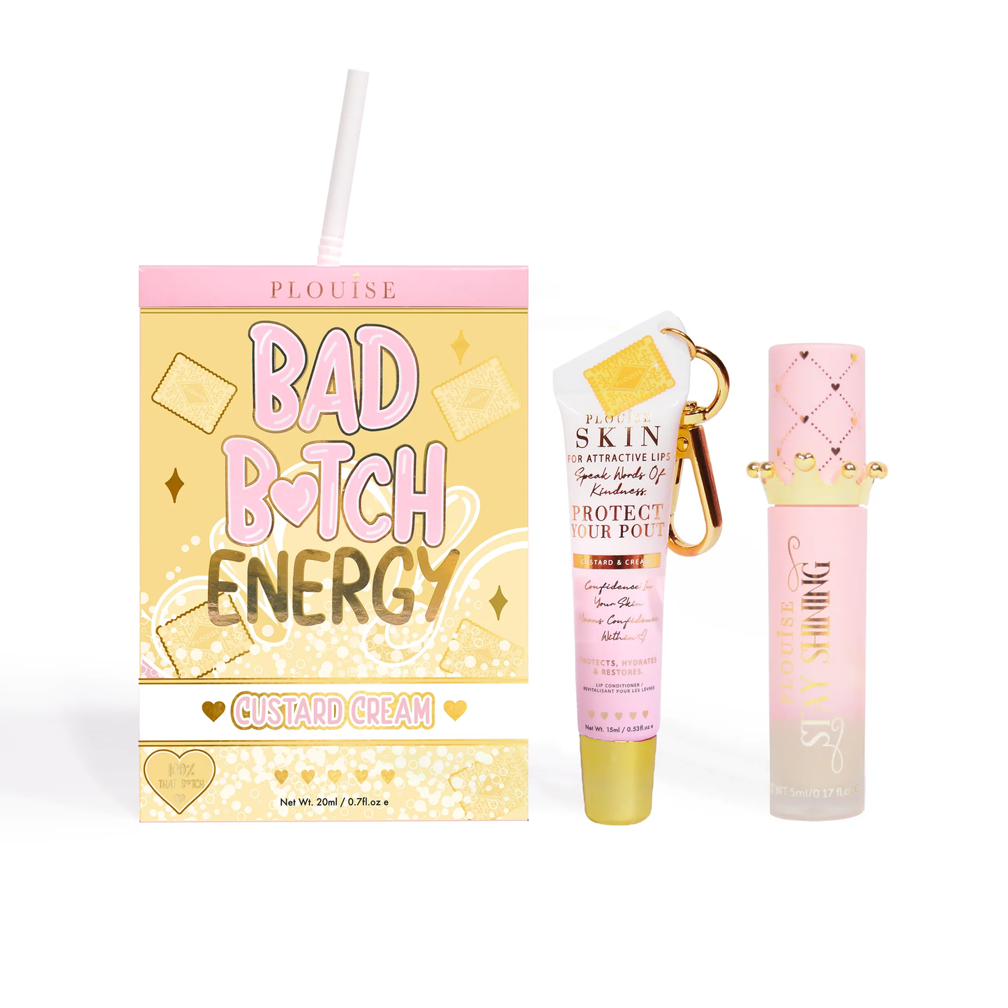Bad Bitch Energy Lip Conditioner & Lip Oil Duo