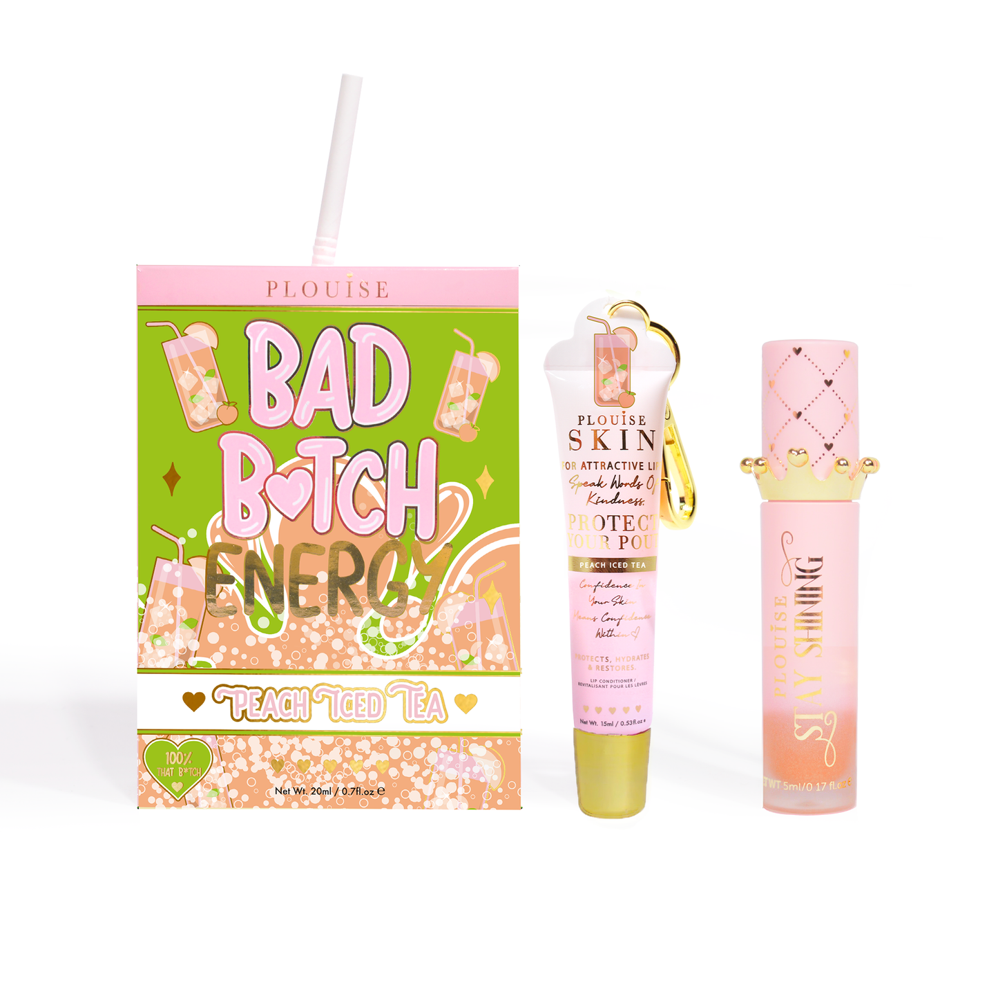 Bad Bitch Energy Lip Conditioner & Lip Oil Duo
