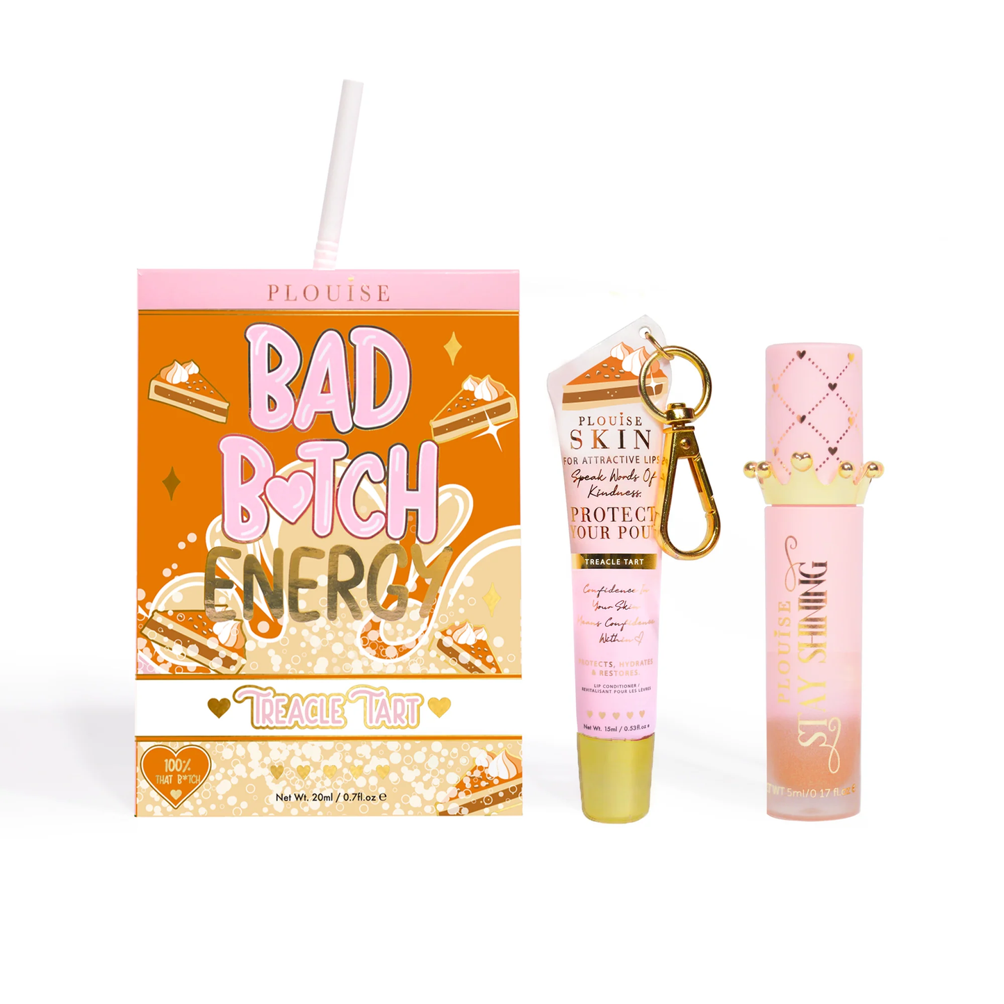 Bad Bitch Energy Lip Conditioner & Lip Oil Duo