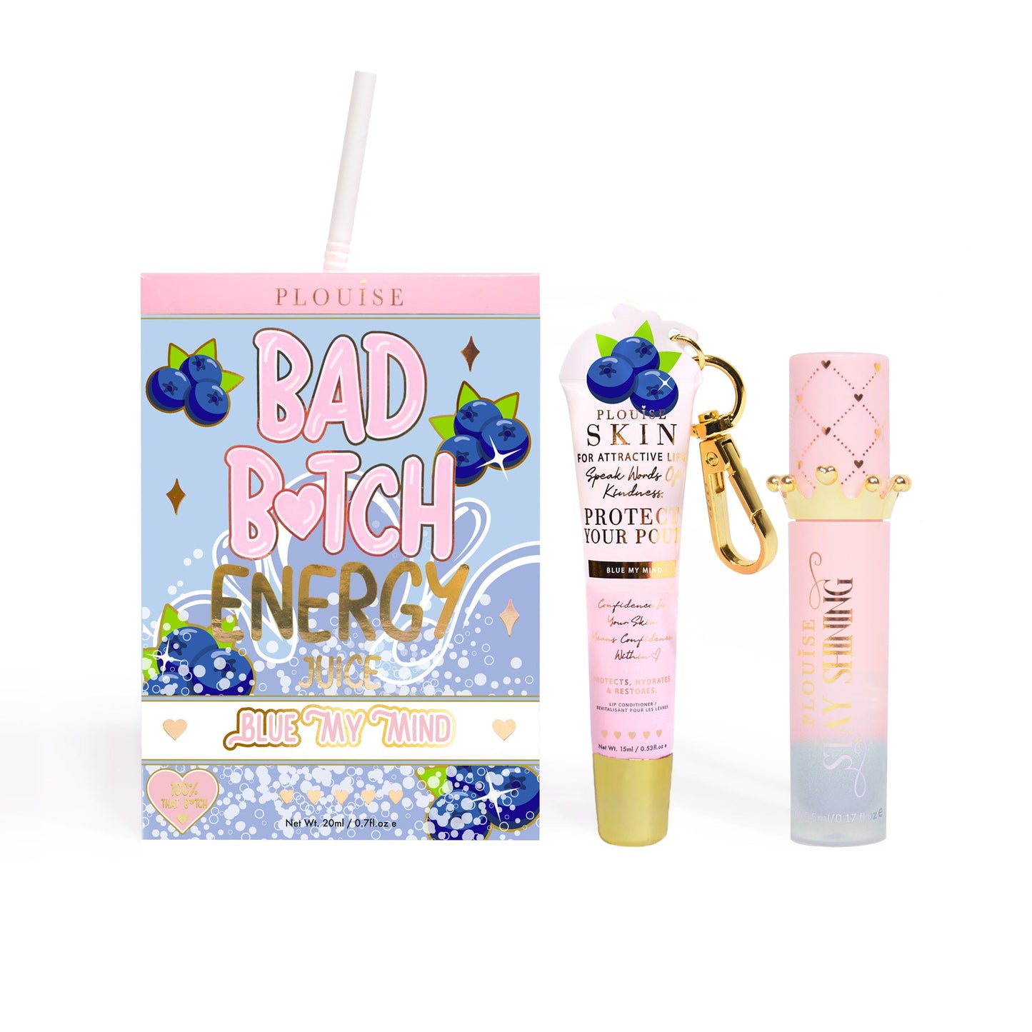 Bad Bitch Energy Lip Conditioner & Lip Oil Duo