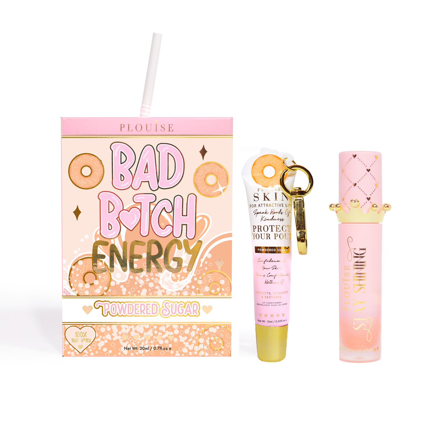 Bad Bitch Energy Lip Conditioner & Lip Oil Duo