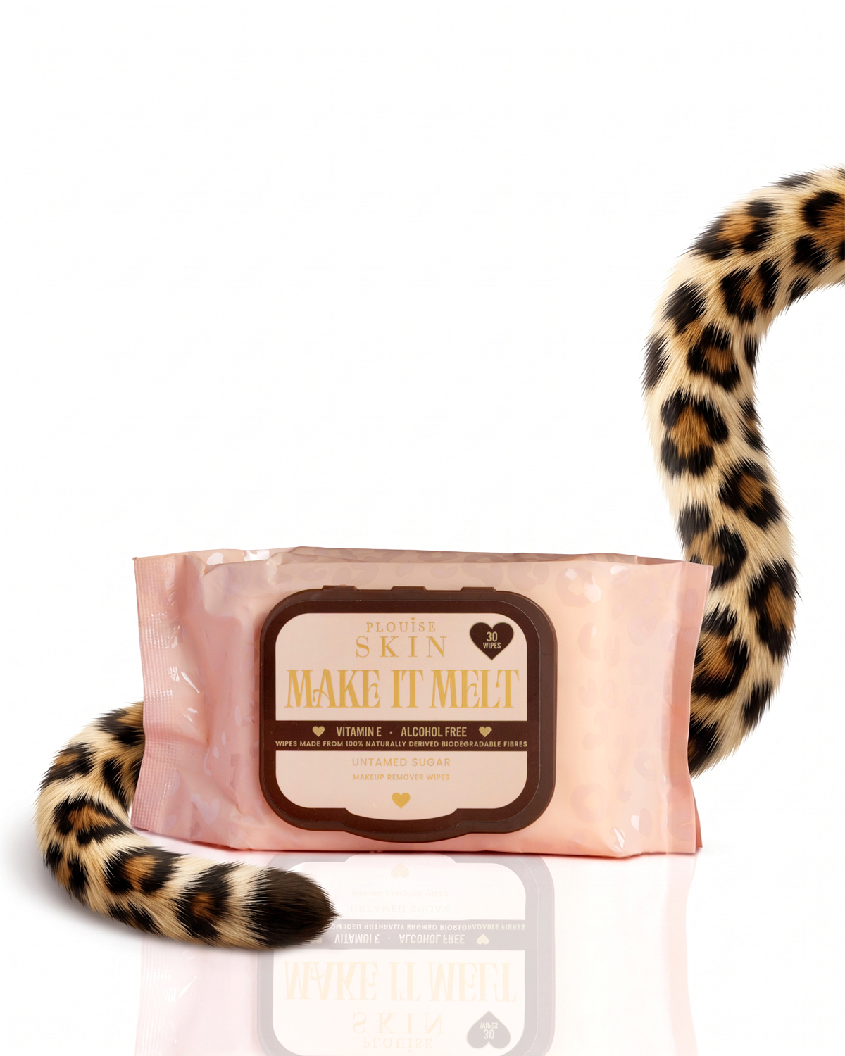 Cheetah Pack Your Shit & Go Suitcase Bundle