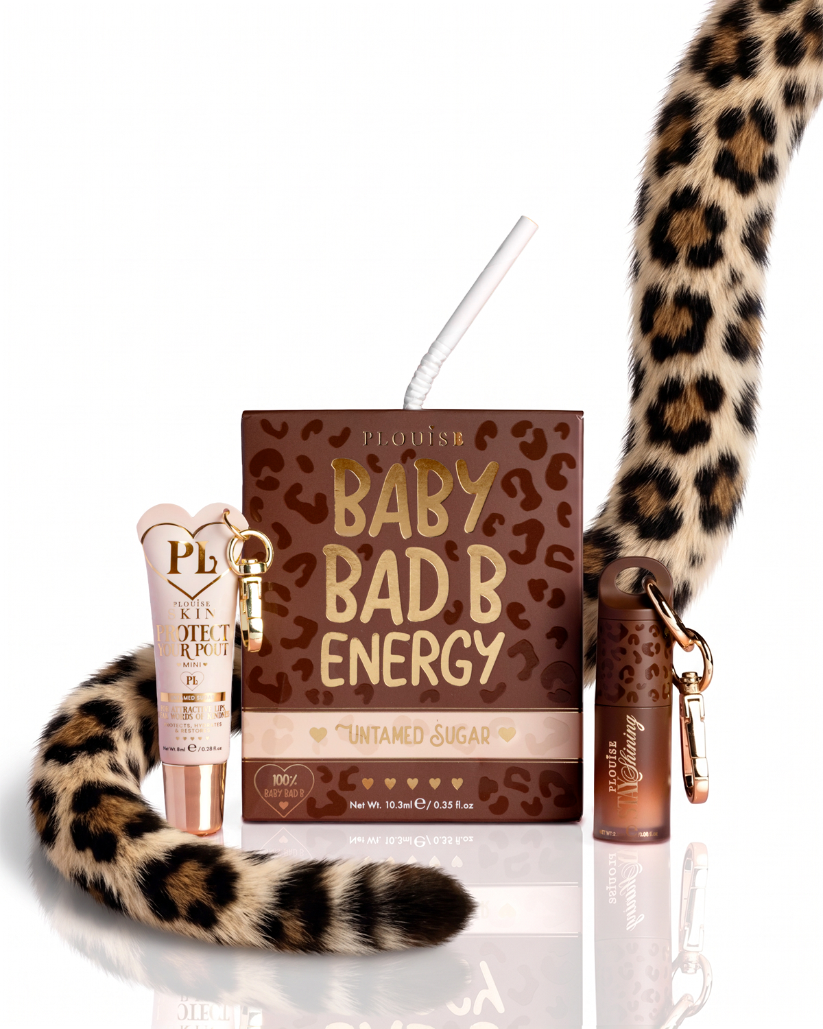 Cheetah Pack Your Shit & Go Suitcase Bundle