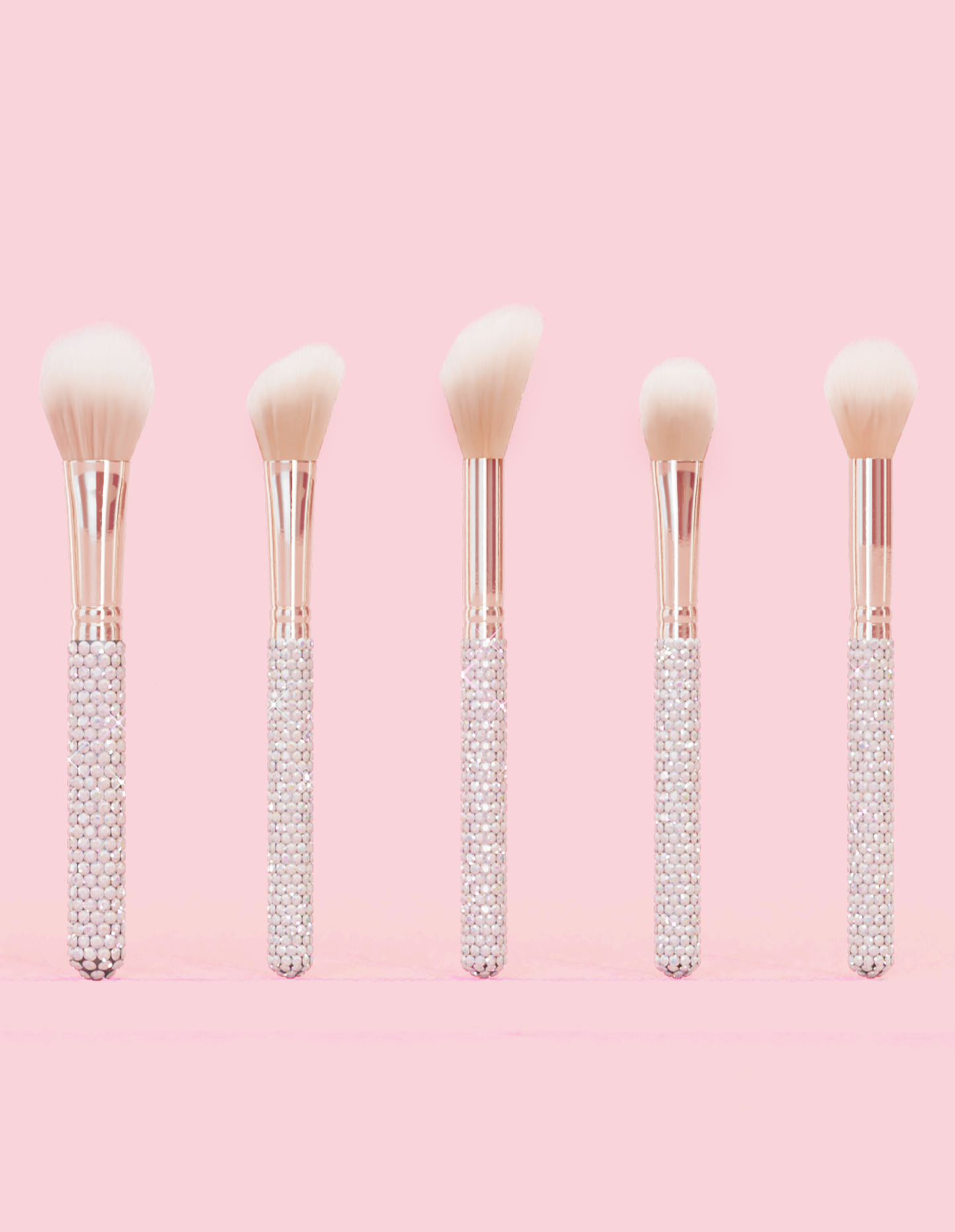 Crystal 20-Piece Eye & Face Makeup Brush Set