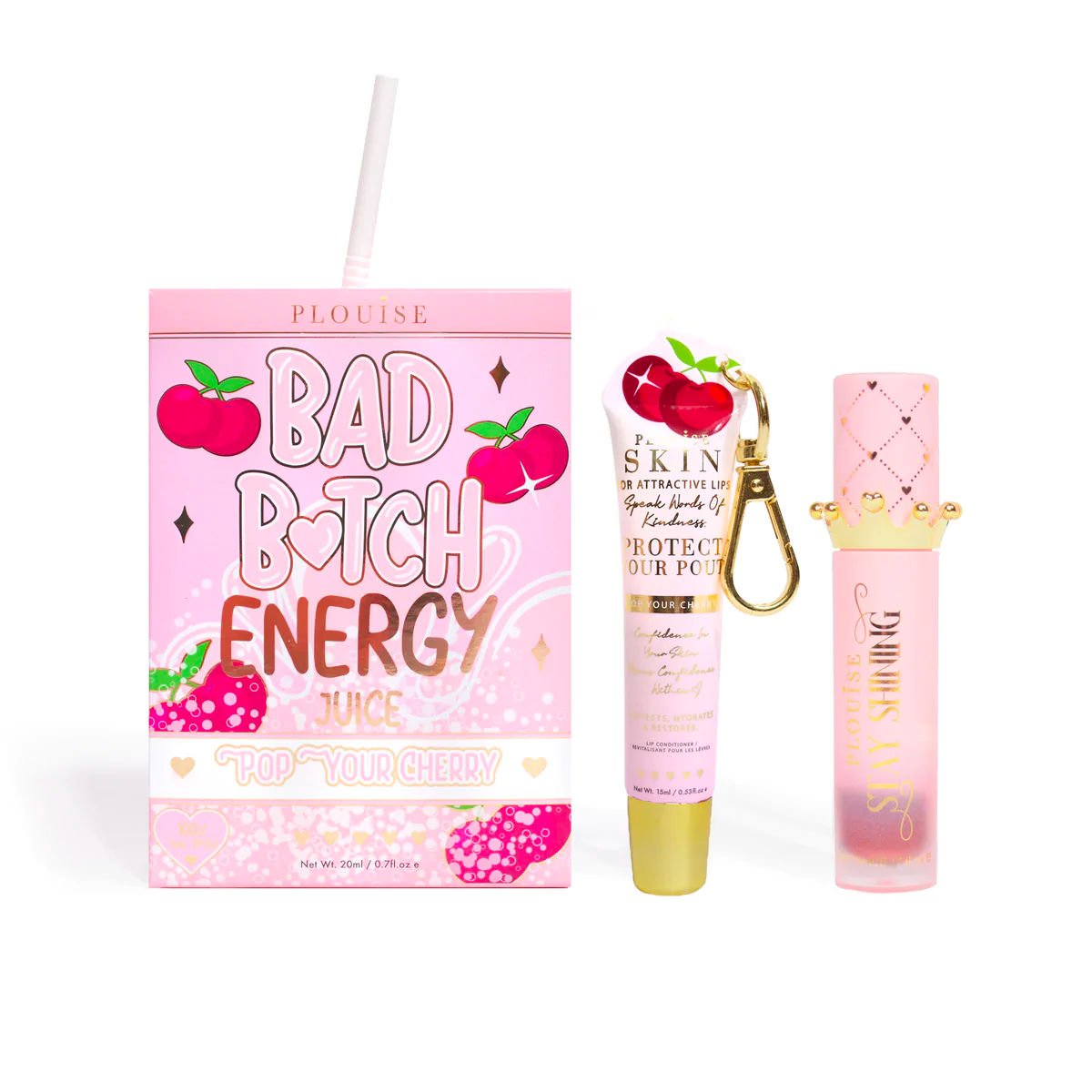 Bad Bitch Energy Lip Conditioner & Lip Oil Duo