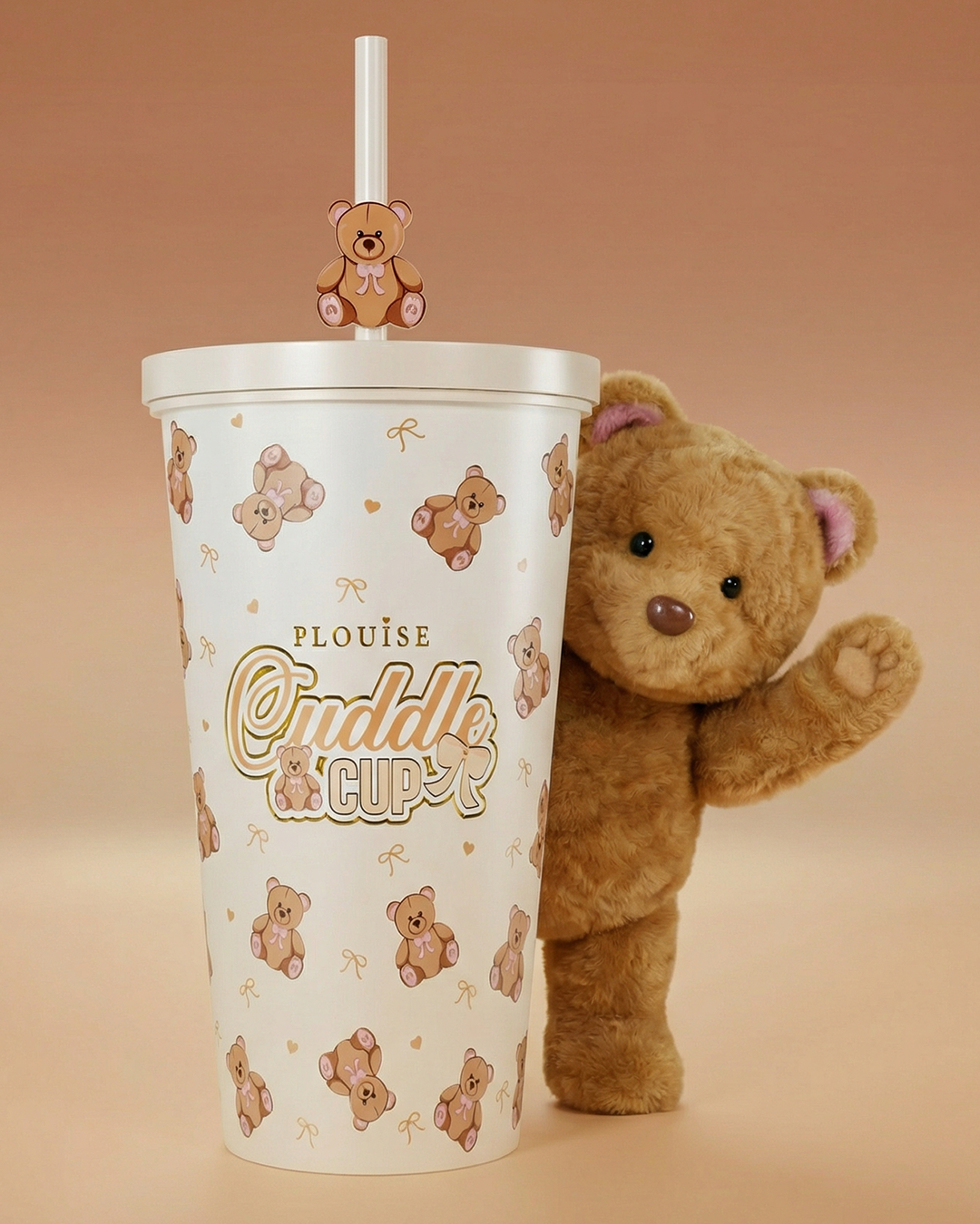 Teddy Touch Steel Cuddle Cup