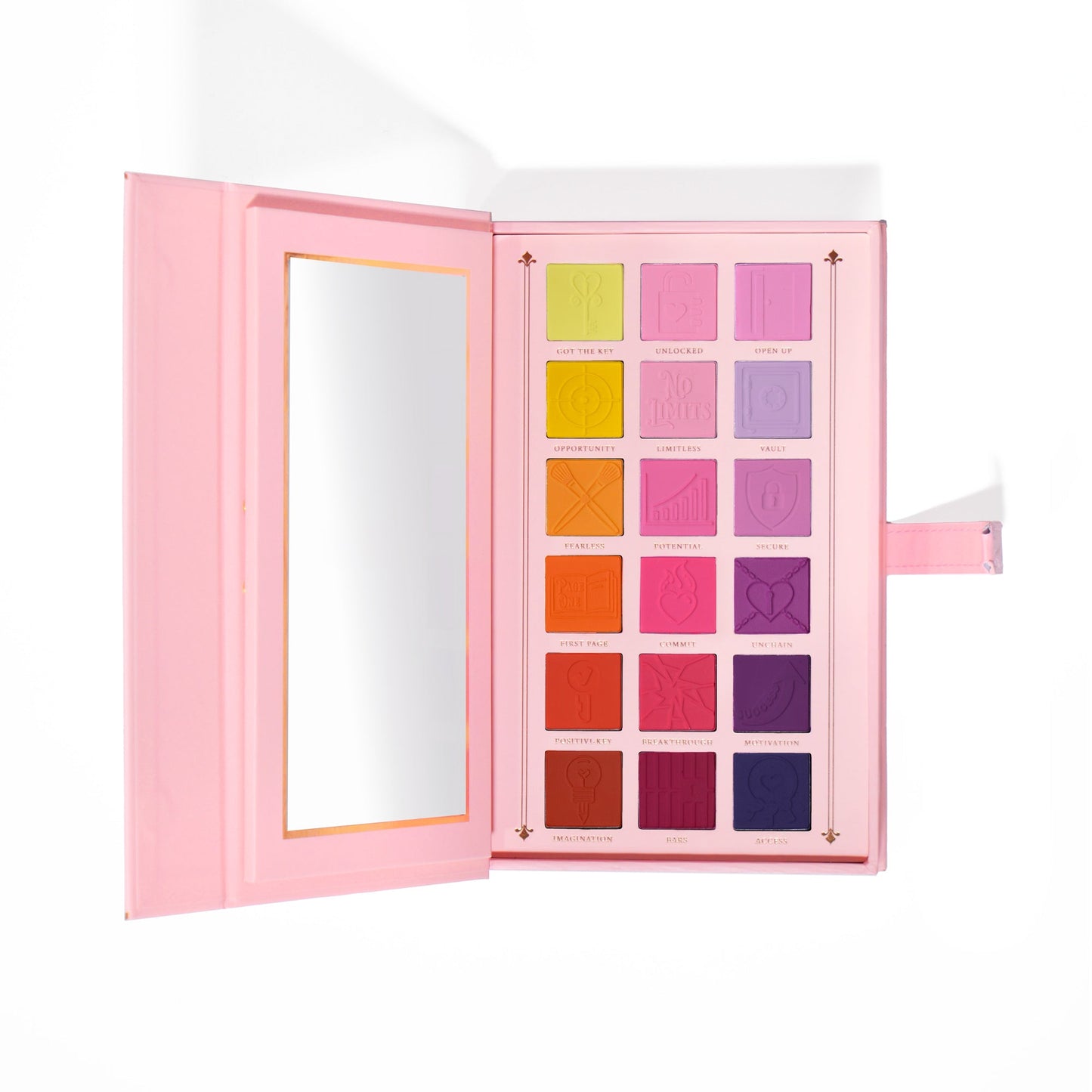 Unlock Your Creativity Rainbow Eyeshadow Palette