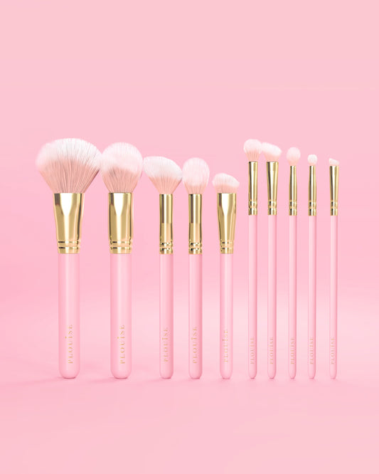 10-Piece Essential Face & Eye Brush Set