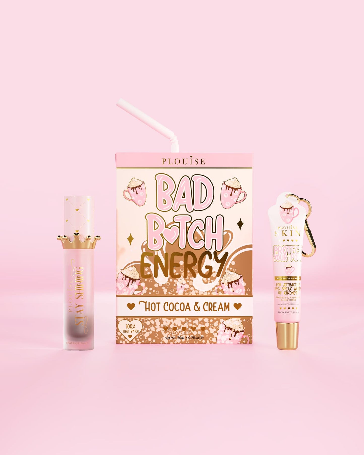 Bad Bitch Energy Lip Conditioner & Lip Oil Duo