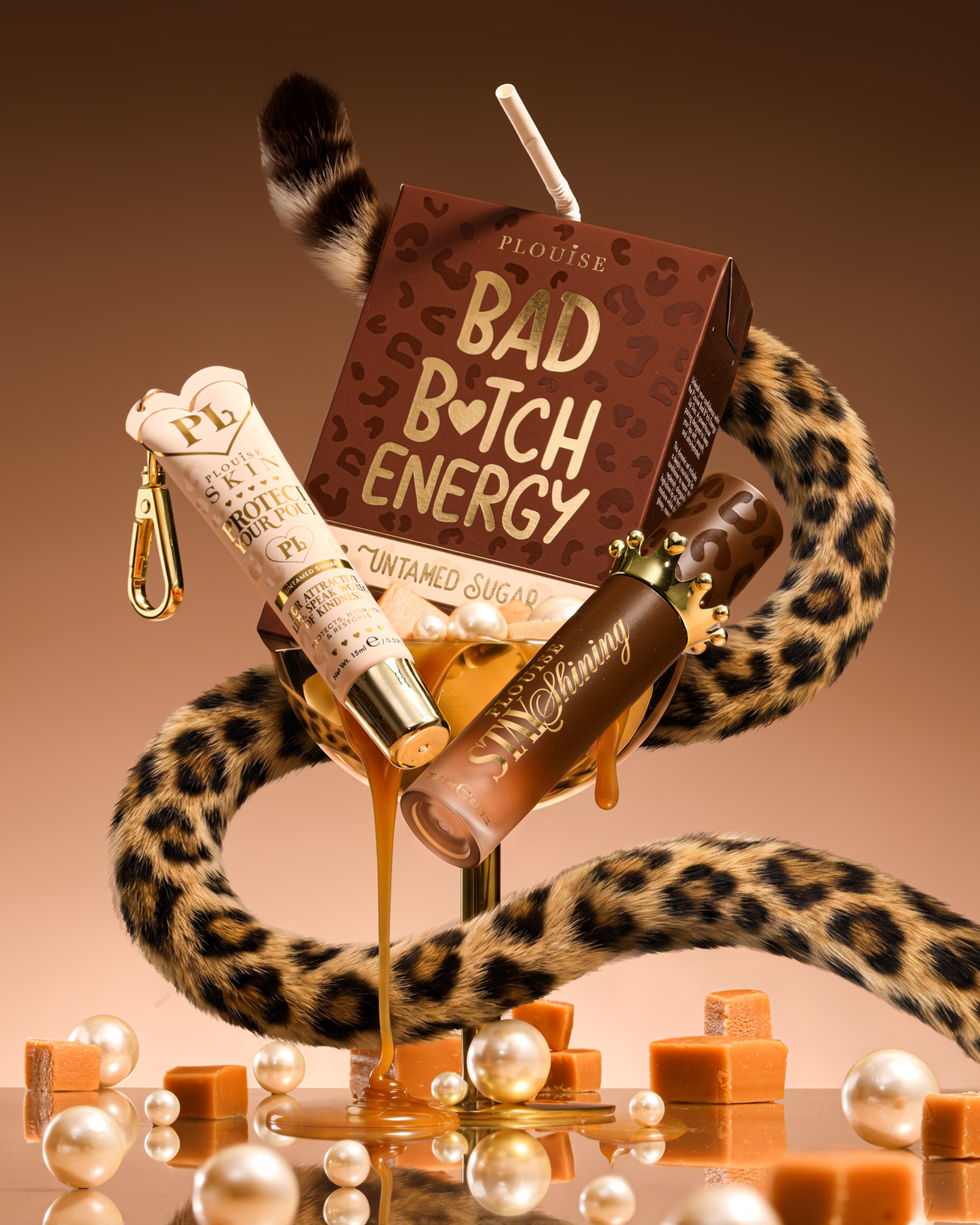 Cheetah Spotted Seduction Bath & Body Set