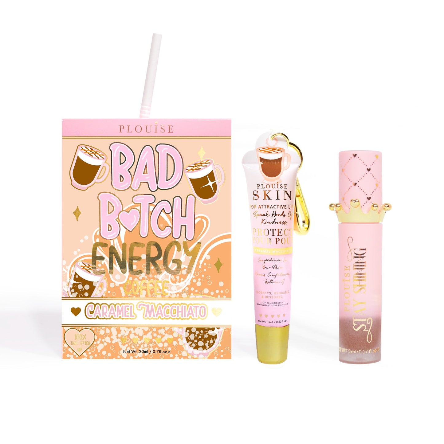 Bad Bitch Energy Lip Conditioner & Lip Oil Duo